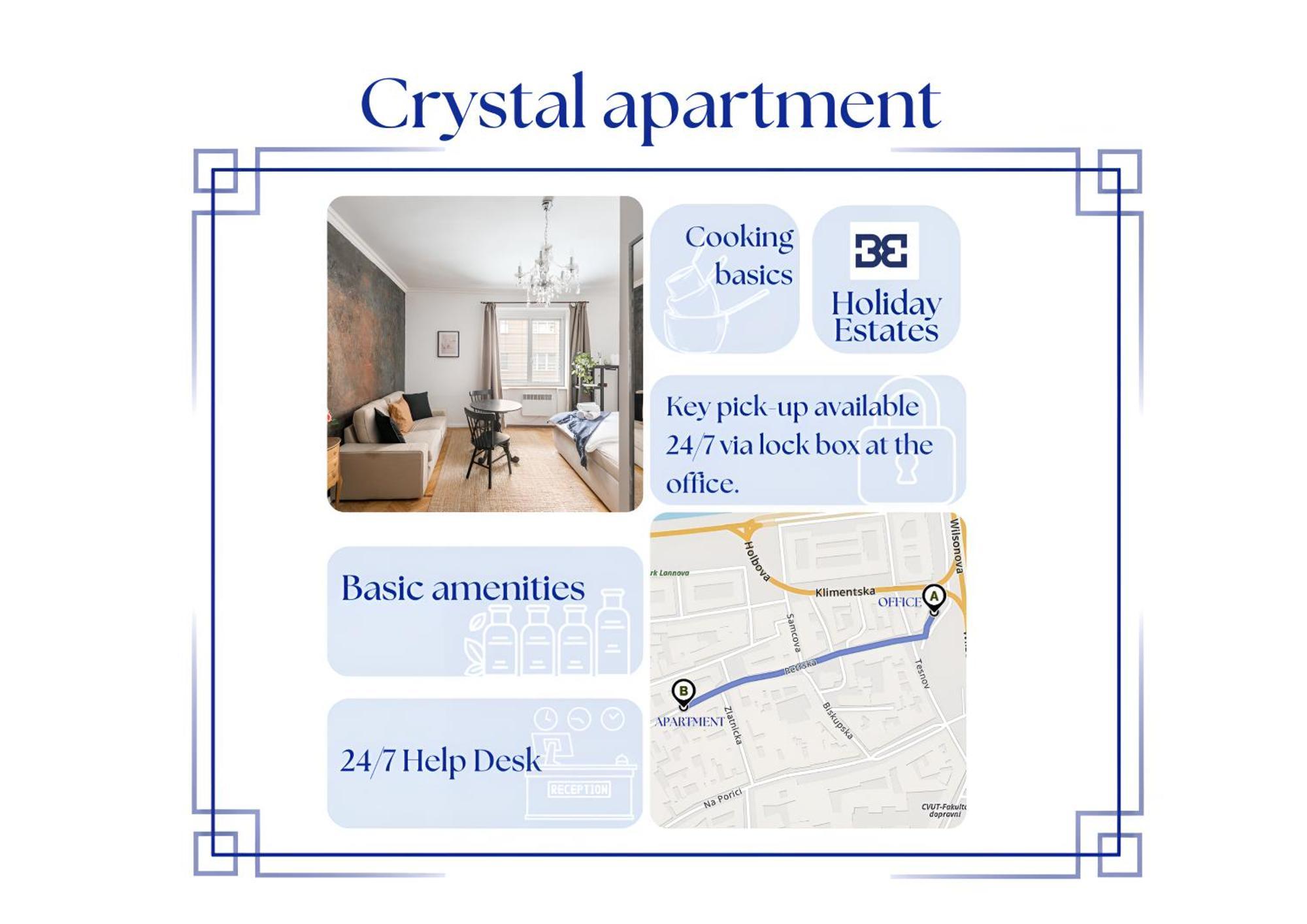 Crystal Apartment Praga Zewnętrze zdjęcie
